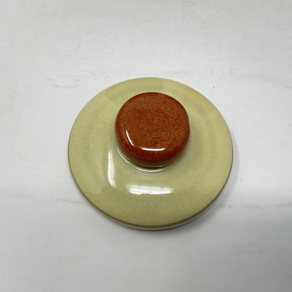 Denby Fire (retired) Stoneware Cream & Lidded Sugar Set - Picture 3 of 8